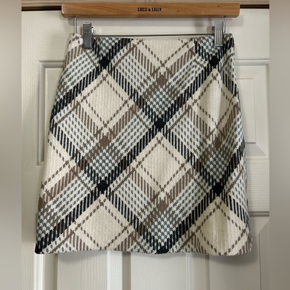 Plaid skirt